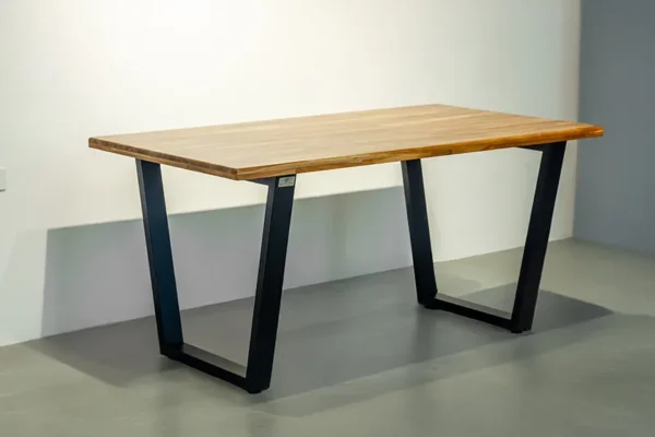MESA DE COMEDOR CON BASE EN HIERRO CH1 - Image 2