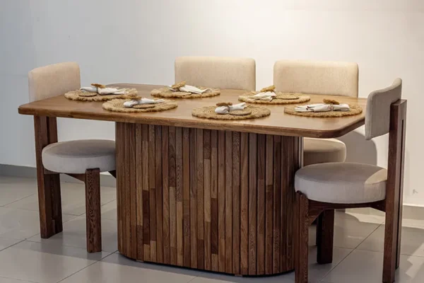 MESA COMEDOR EBANO SUIZO