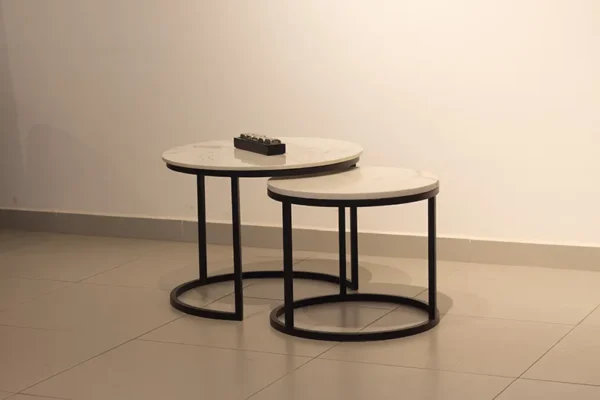 MESA DE CENTRO SINTERIZADA  BASE HIERRO - Image 2